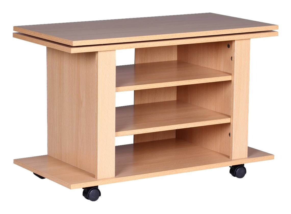 TV-Bank braun B/H/T: ca. 75x51x38 cm