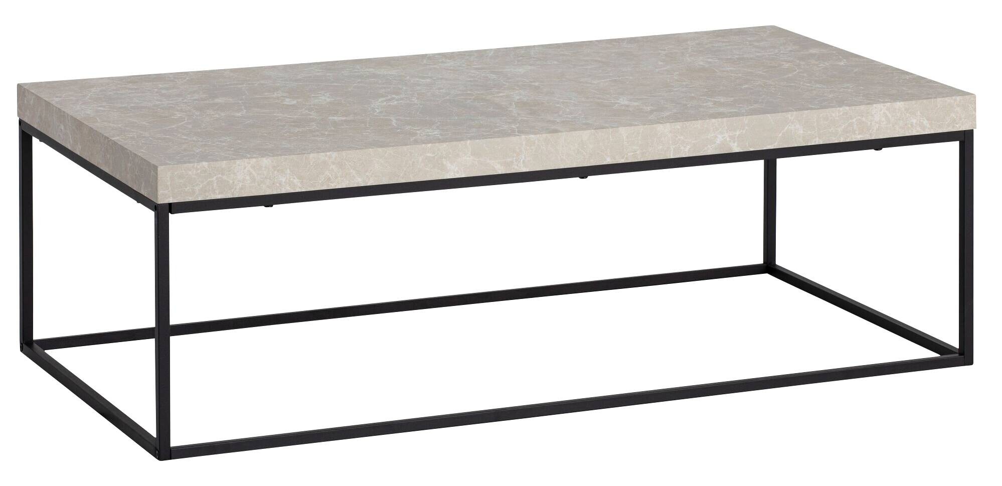 Wohnling Couchtisch Sandgrau B/H/T: ca. 120x38x60 cm