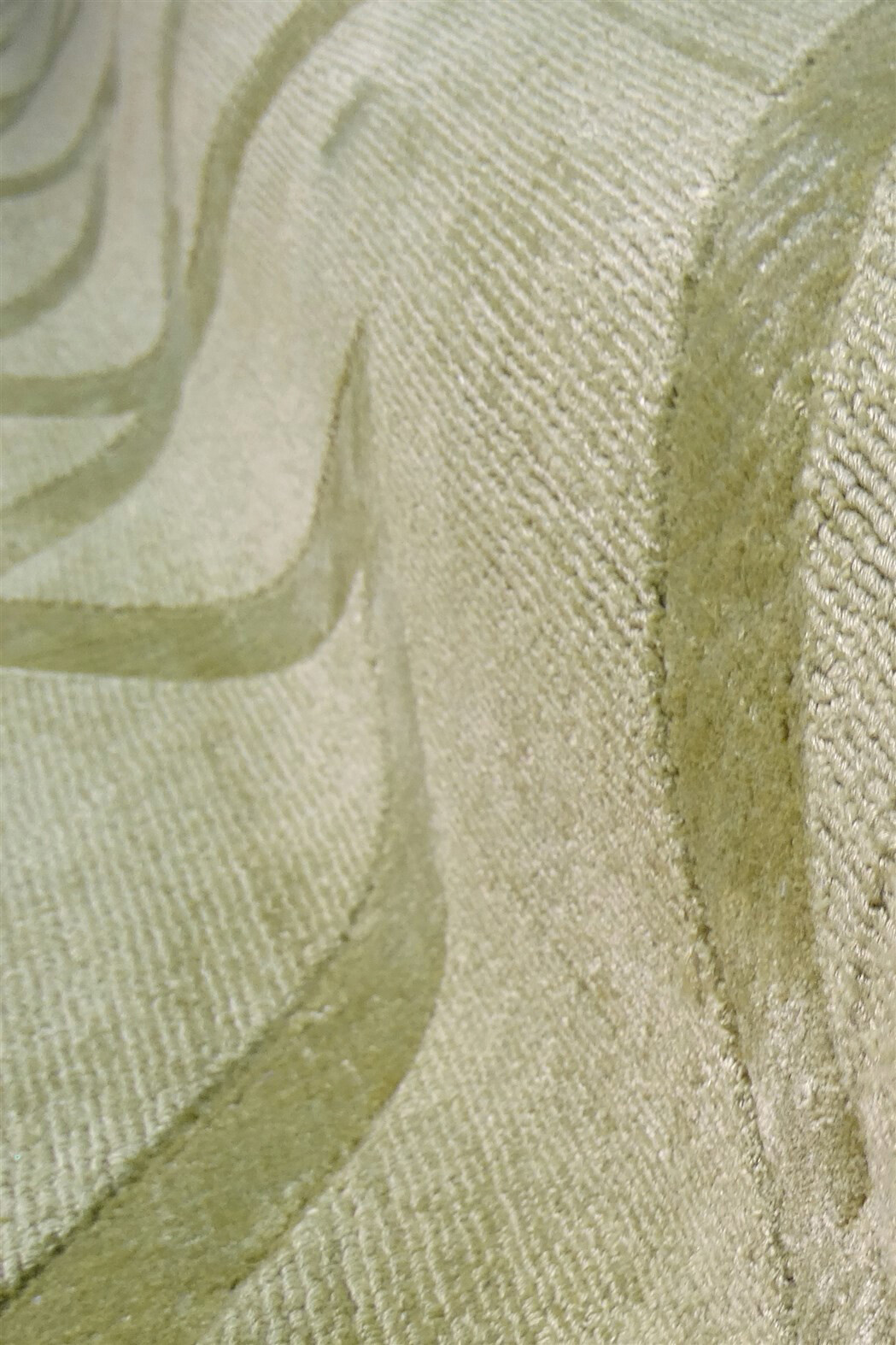 Kayoom Kurzflorteppich Luxury 310 elegant grün B/H/L: ca. 160x0,8x230 cm