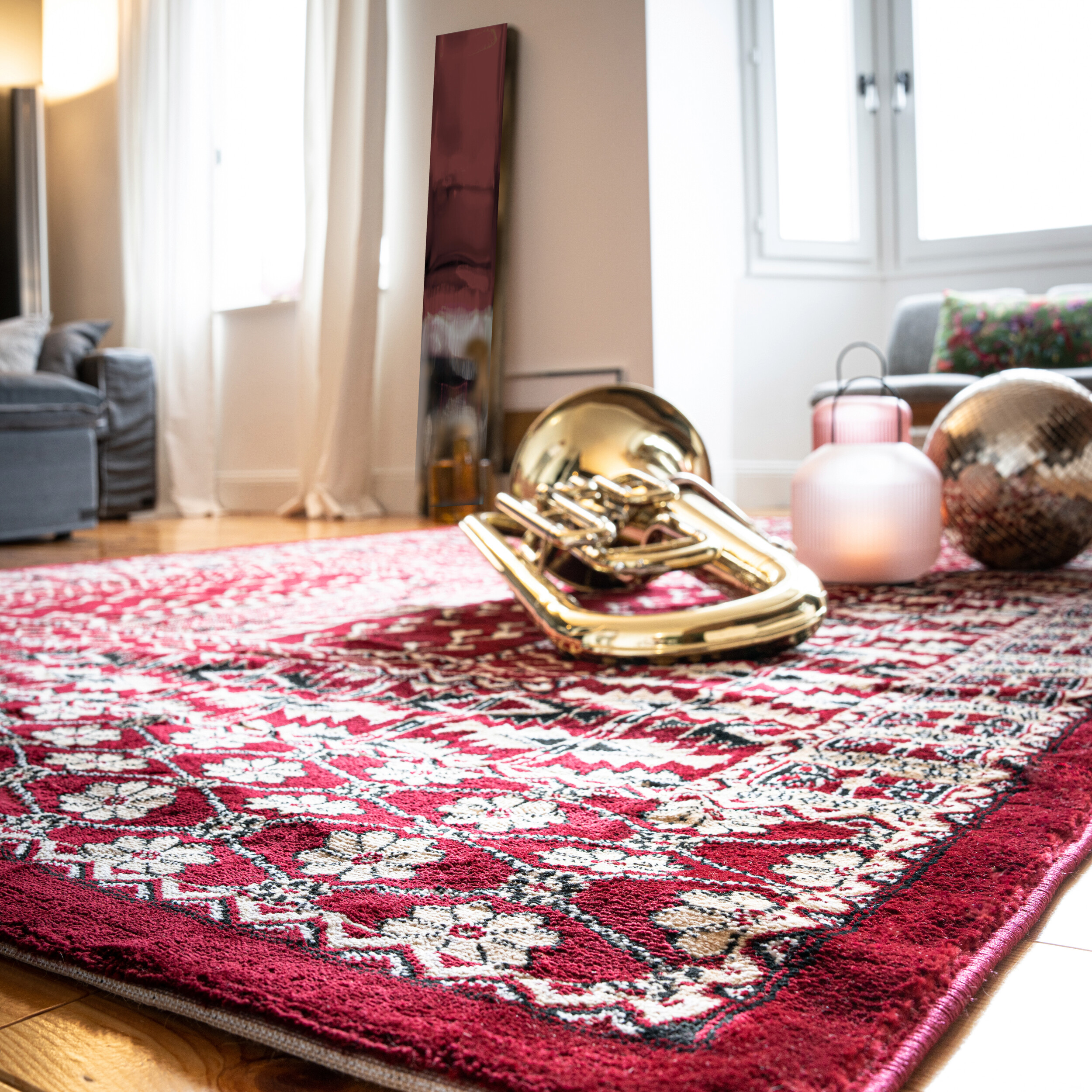 Obsession Teppich My Ariana rot B/L: ca. 100x300 cm