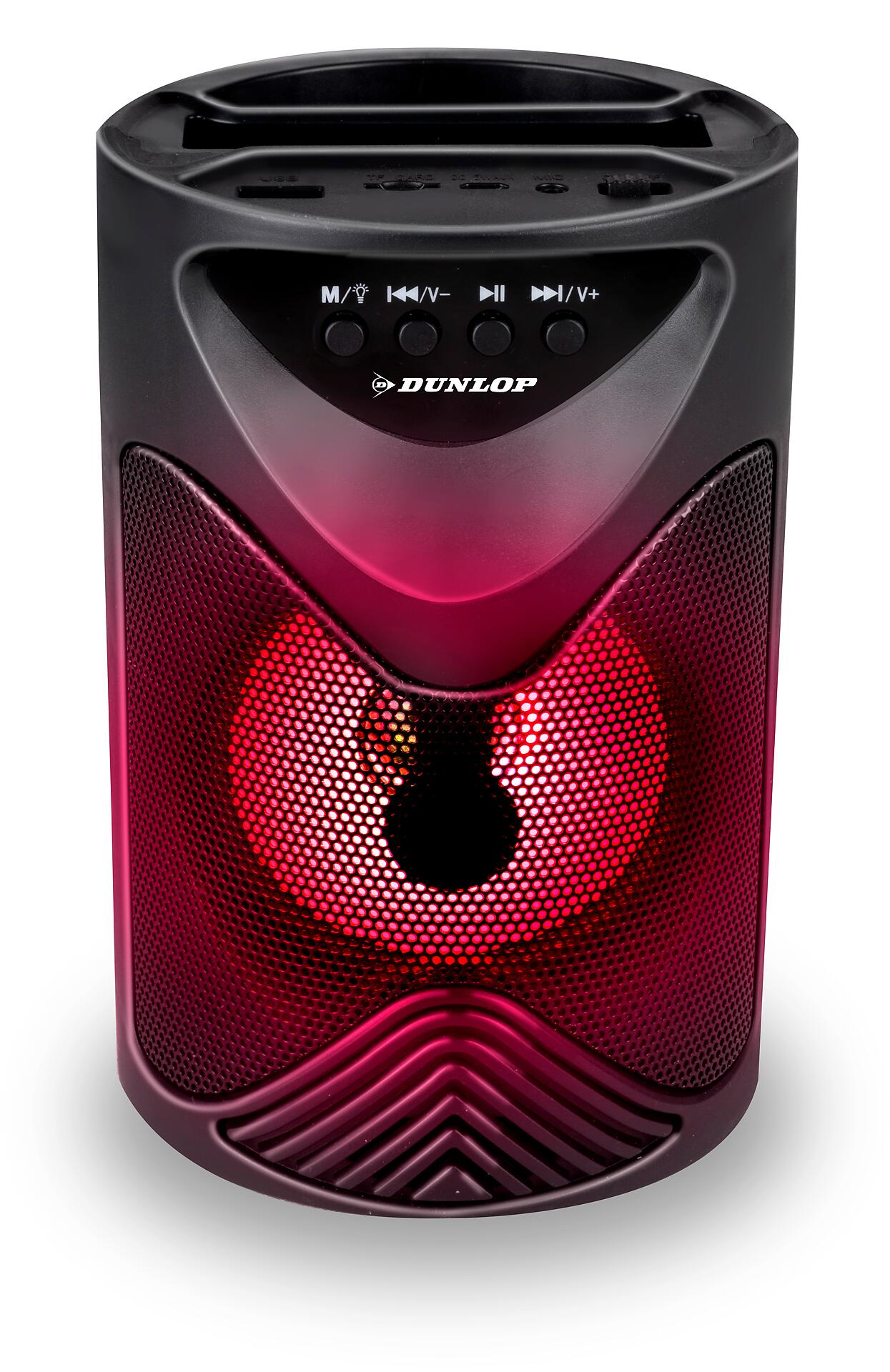 Dunlop Lautsprecher schwarz H: ca. 18 cm