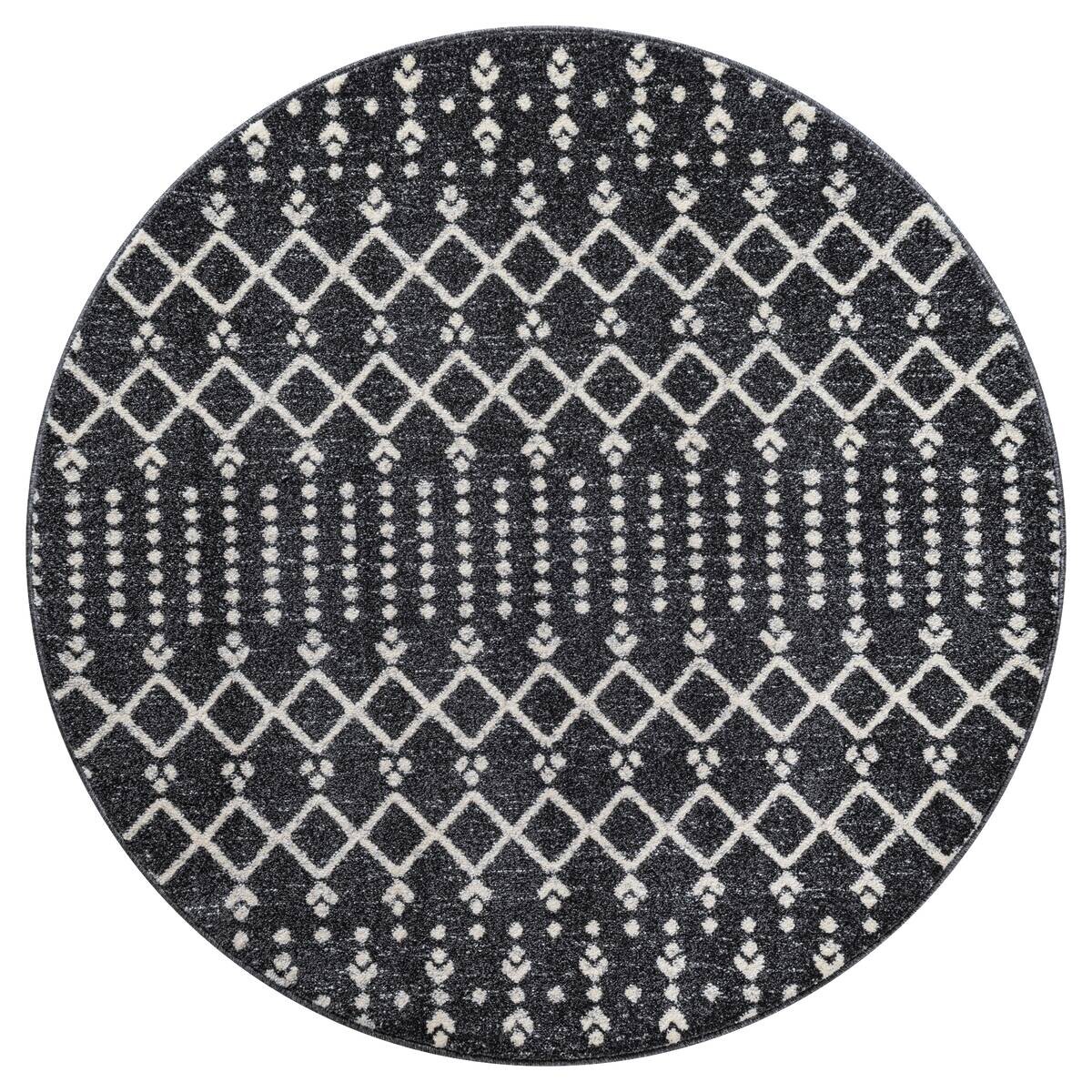 Sanat Teppich schwarz B/L: ca. 120x120 cm