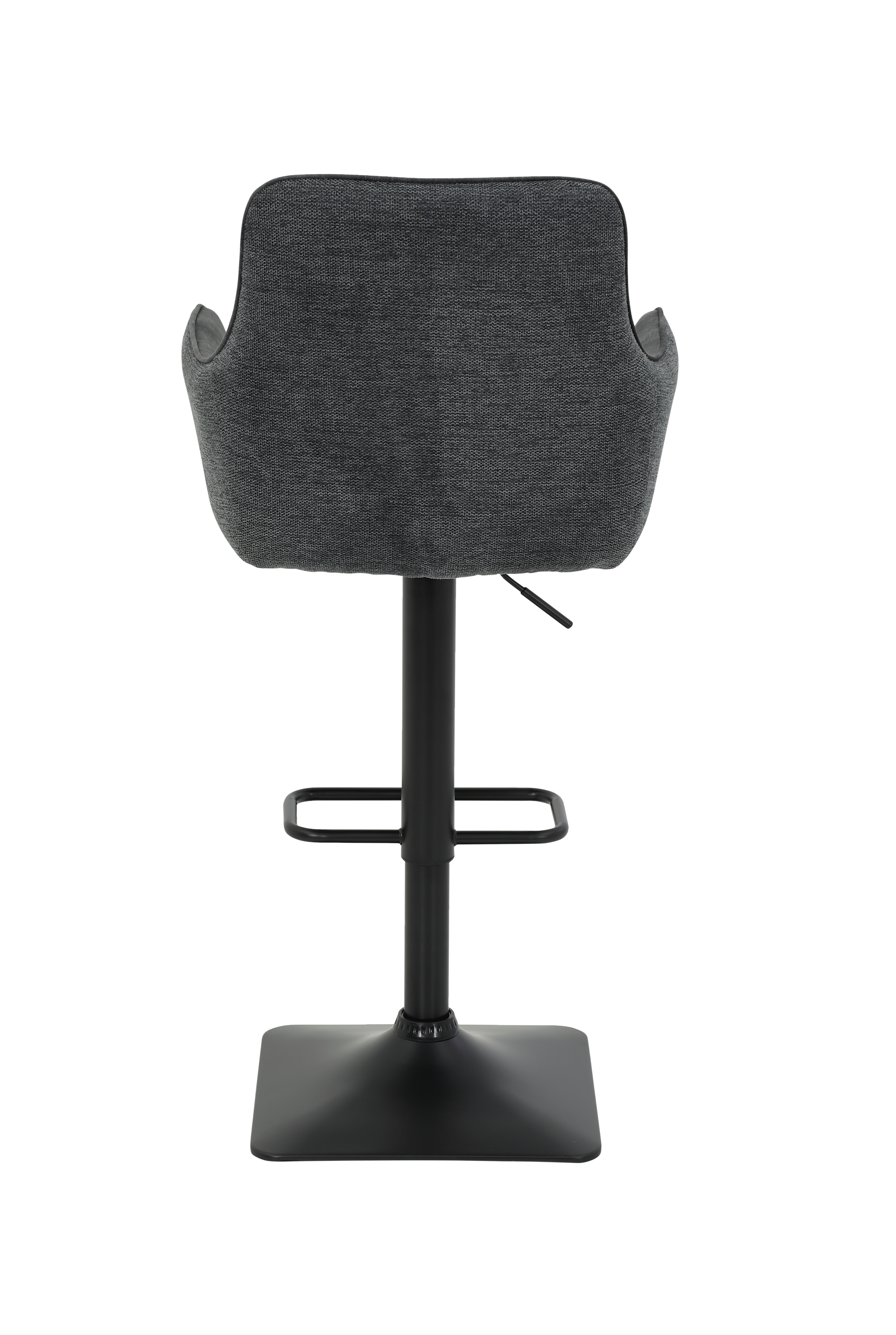 Barhocker Dora, 2er-Set anthrazit B/H/T: ca. 51x117x57 cm