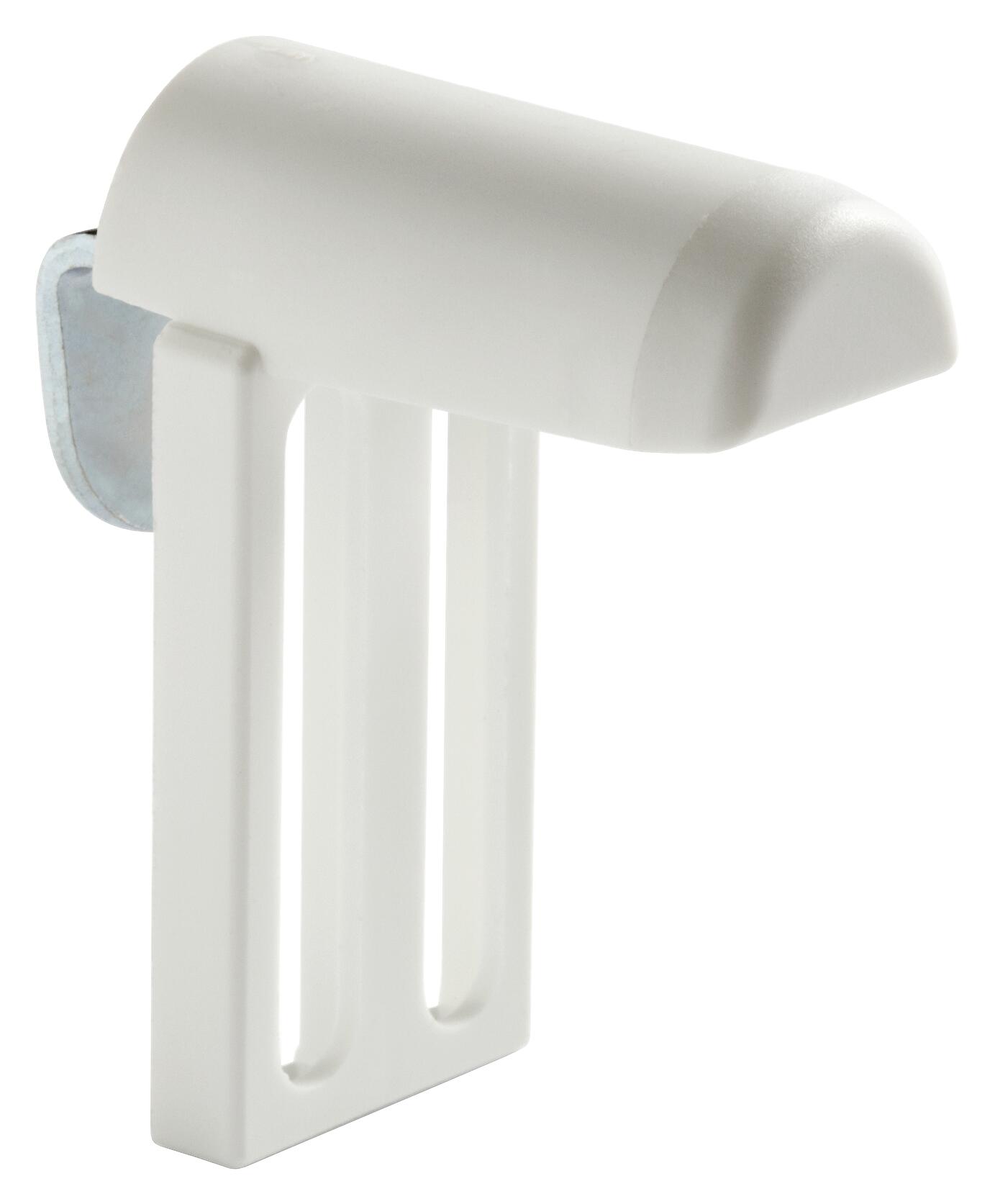 LICHTBLICK Klemmträger Universal für Rollos u. Jalousien weiß 2 Packstücke