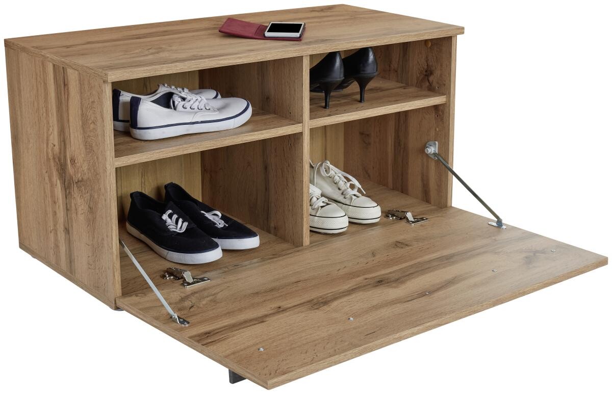 Sitzbank Venedig Eiche Artisan Nachbildung B/H/T: ca. 90x45x38 cm