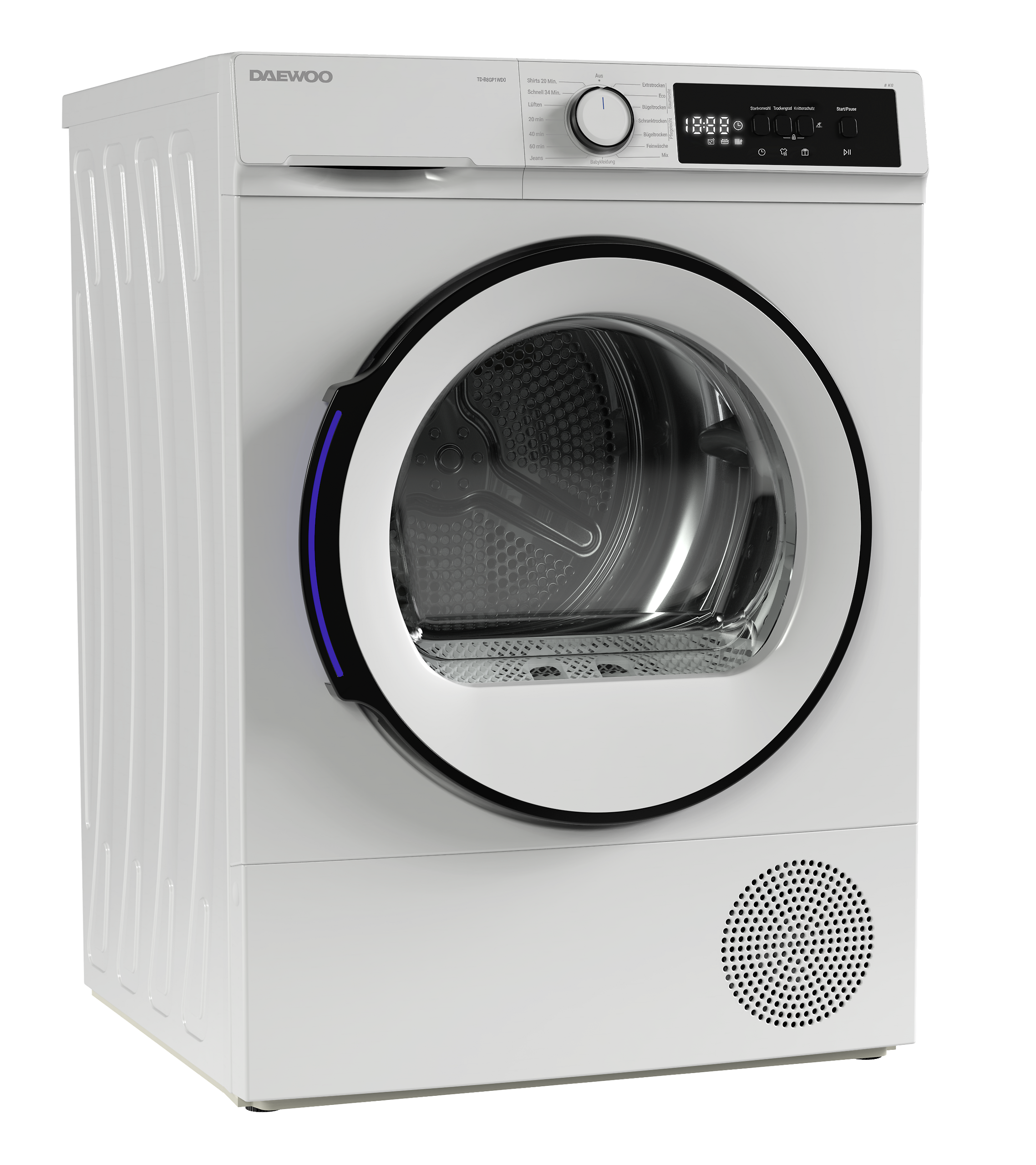 Daewoo Wärmepumpentrockner TD-B8GP1WD0-DE