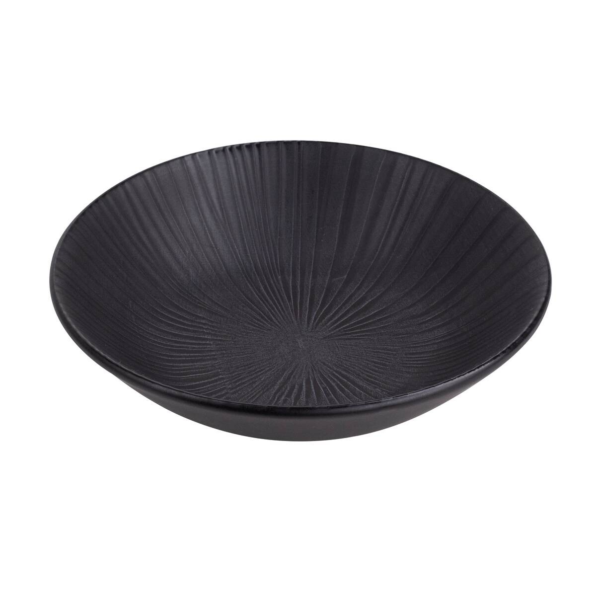 SAN IGNACIO Tafelservice Moods schwarz Steinzeug 12 tlg.