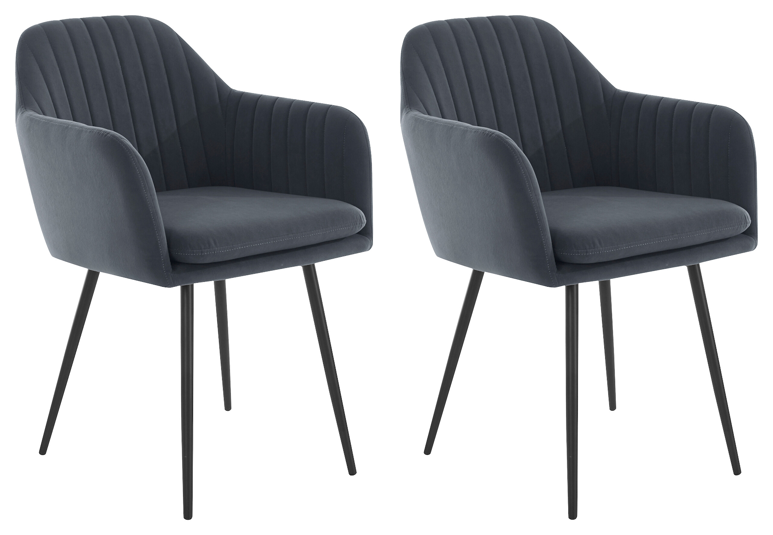 Hela Sessel MILA I S grau Velourstoff B/H/T: ca. 59x84x66 cm Hela Sessel MILA I S grau Velourstoff B/H/T: ca. 59x84x66 cm