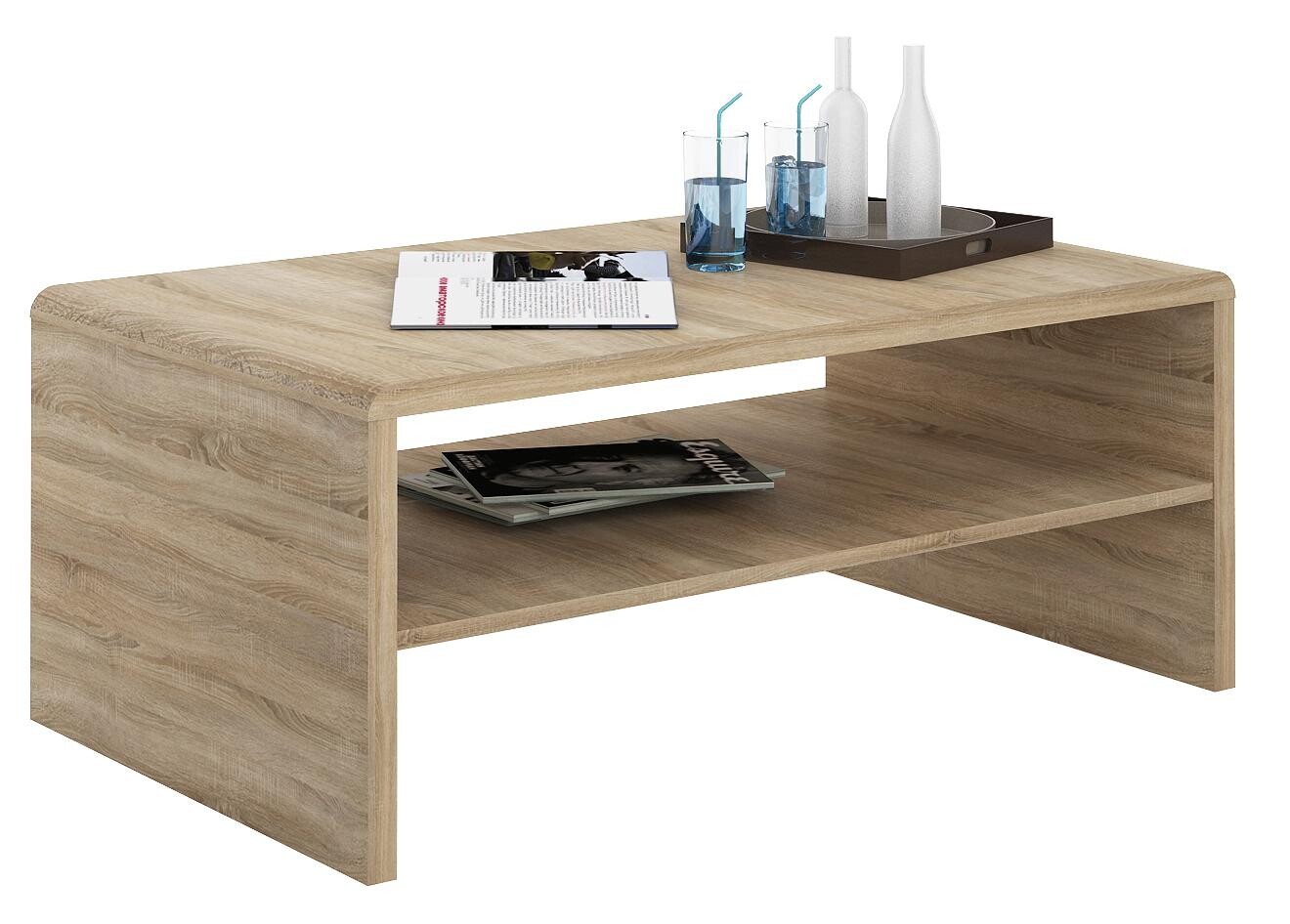 Couchtisch Cala Luna C4T02 Eiche Sonoma B/H/T: ca. 100x40x59 cm