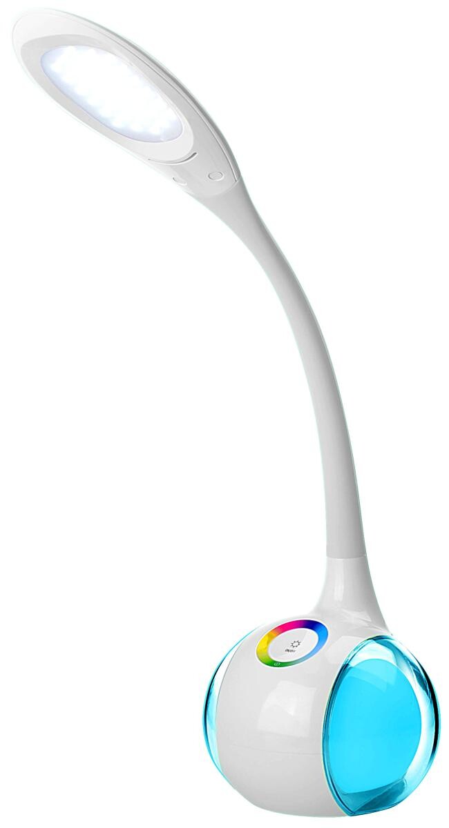 POCOline Tischleuchte Leiko weiß Kunststoff H: ca. 52 cm