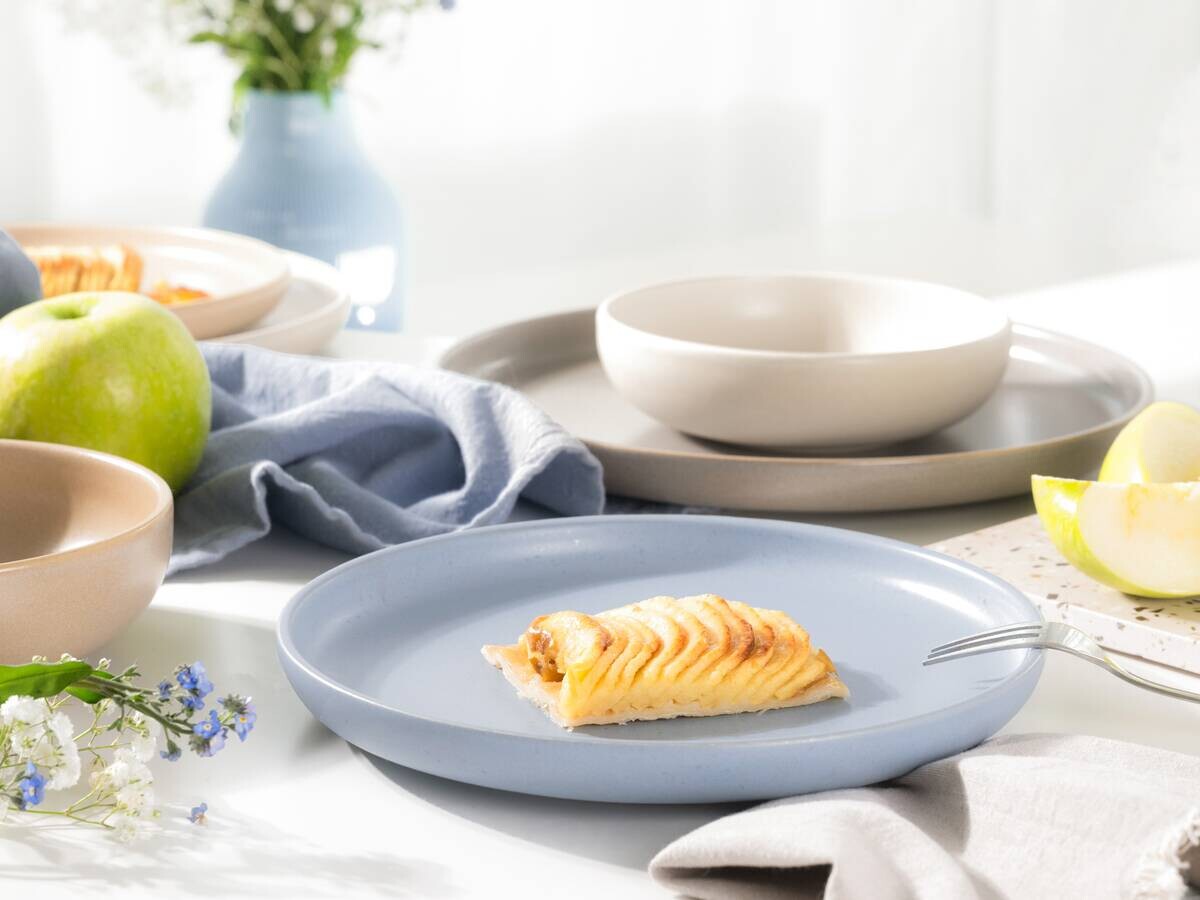 CreaTable Tafelservice Uno Nordic bunt Steinzeug 12 tlg.