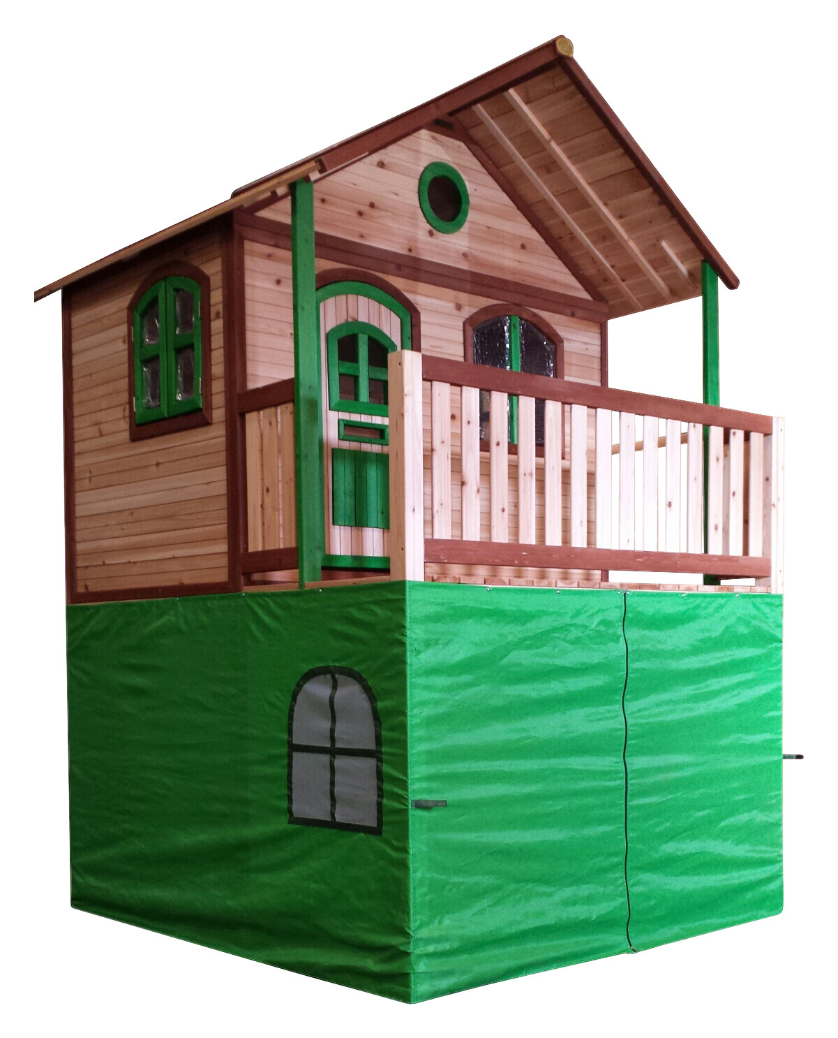 AXI Spielzelt grün B/L: ca. 770x118 cm