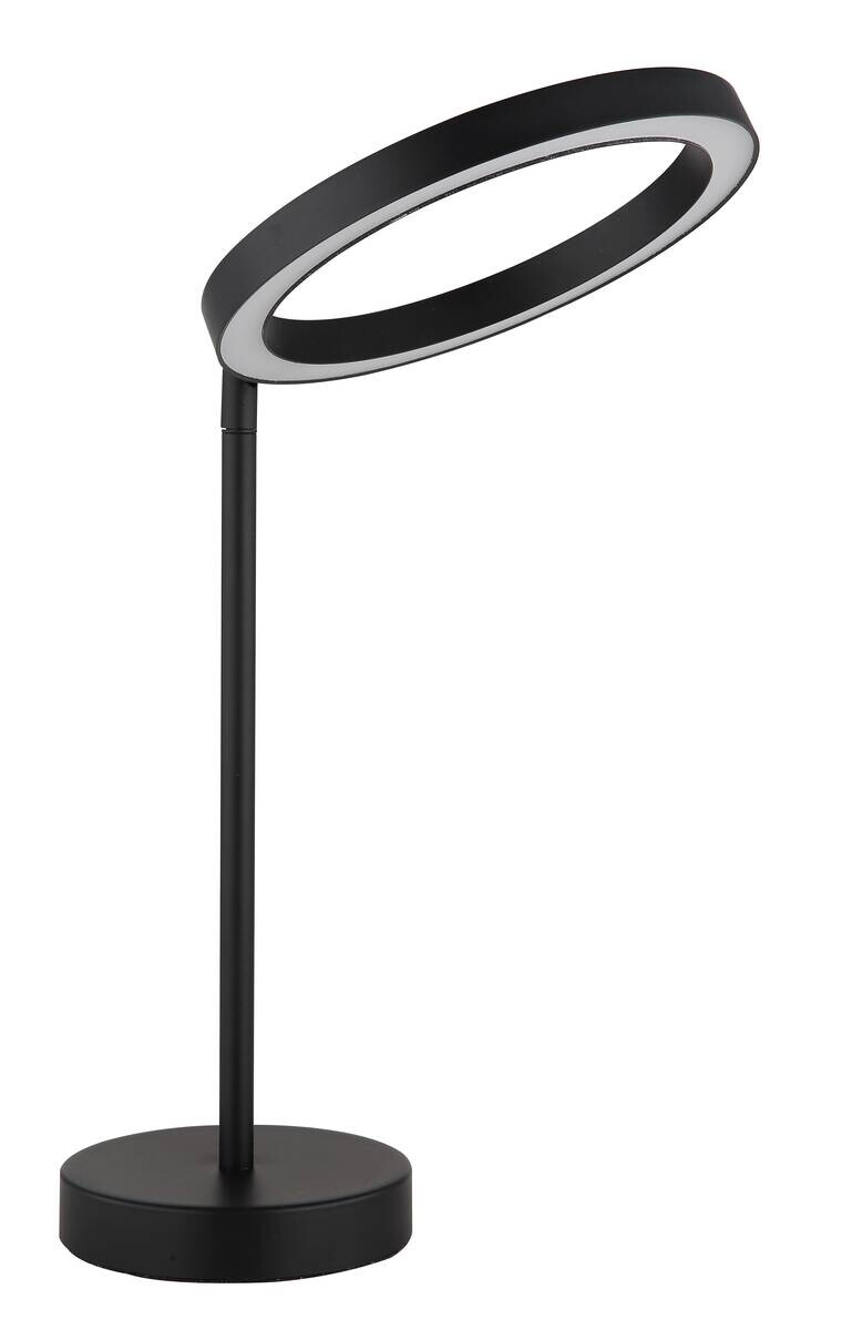 GLOBO LED-Tischleuchte schwarz Aluminium Metall B/H/L: ca. 20x32,8x27,6 cm 1 Brennstellen