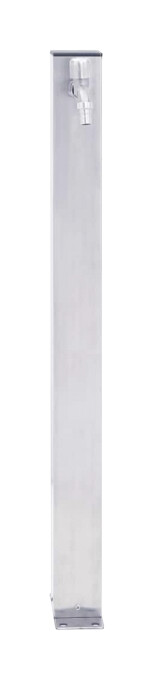 vidaXL Wassersäule silber