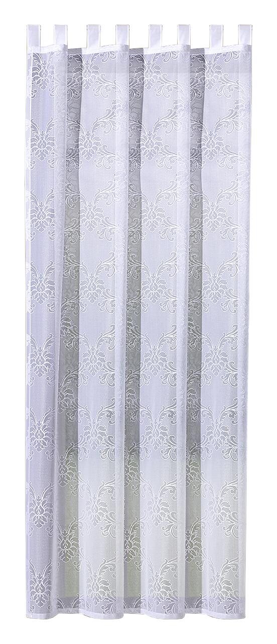 Kombivorhang Nelie weiß B/L: ca. 150x245 cm