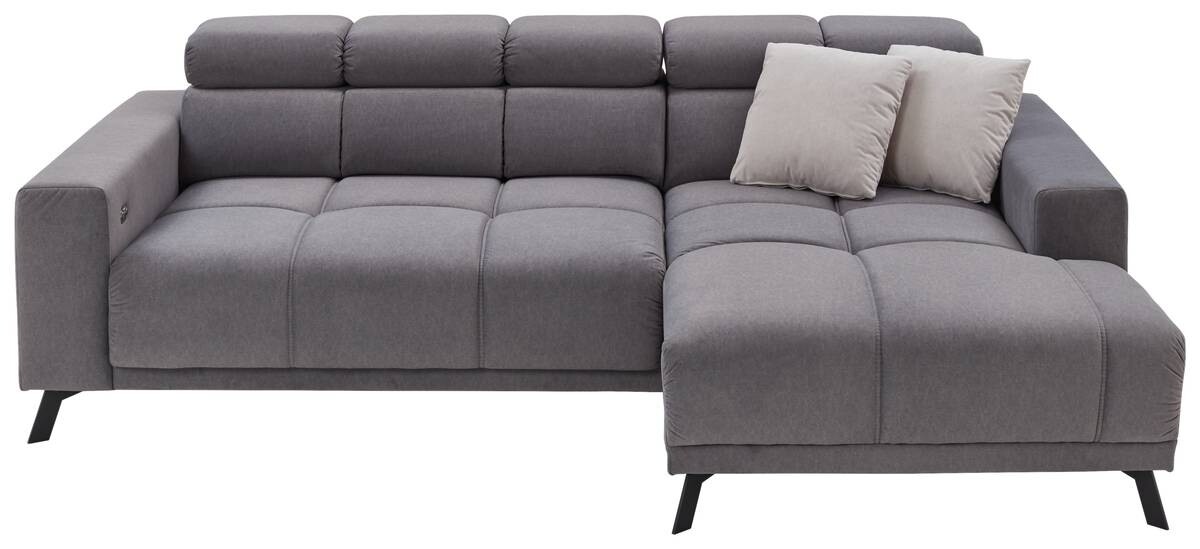 Ecksofa mit elektrischer Sitztiefenverstellung B/H/T: ca. 247x99x170 cm