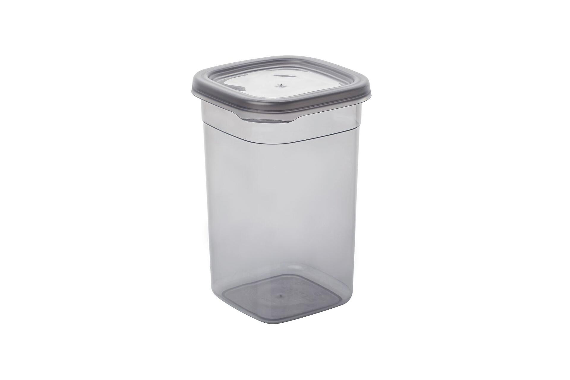 HermiaConcept Vorratsdosenset 12-tlg. anthrazit B/H/T/L/D: ca. 10x16,5x10x10x10 cm