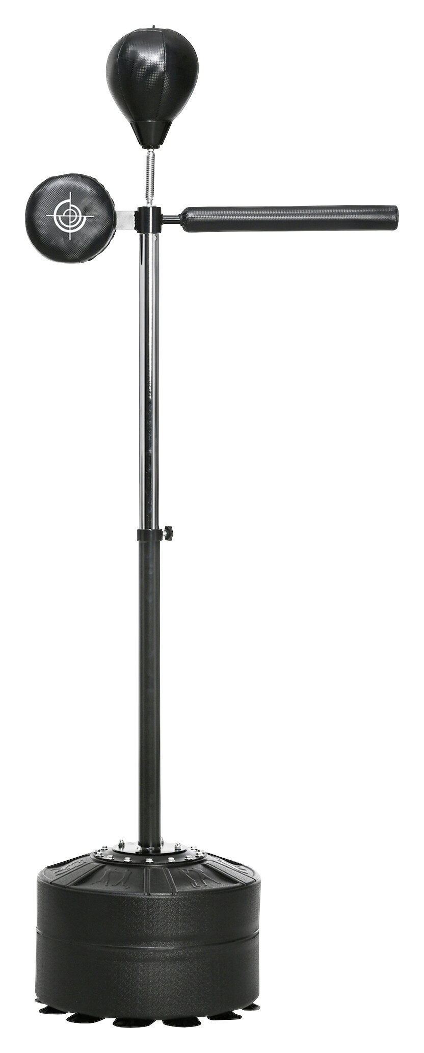 SPORTNOW Boxständer schwarz Stahl B/H/L: ca. 48x205x80,5 cm