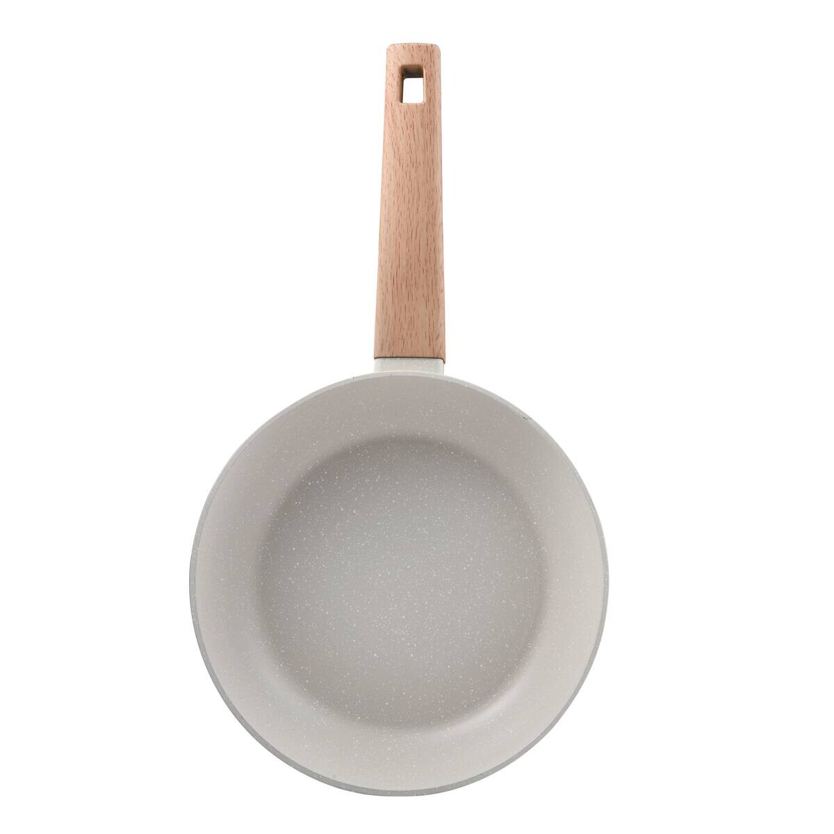 BERGNER Bratpfannen-Set NATURALLY weiß Alu 3 tlg.