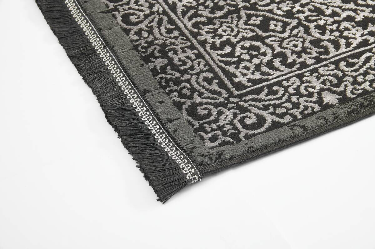 Webteppich Salsa schwarz B/L: ca. 160x230 cm