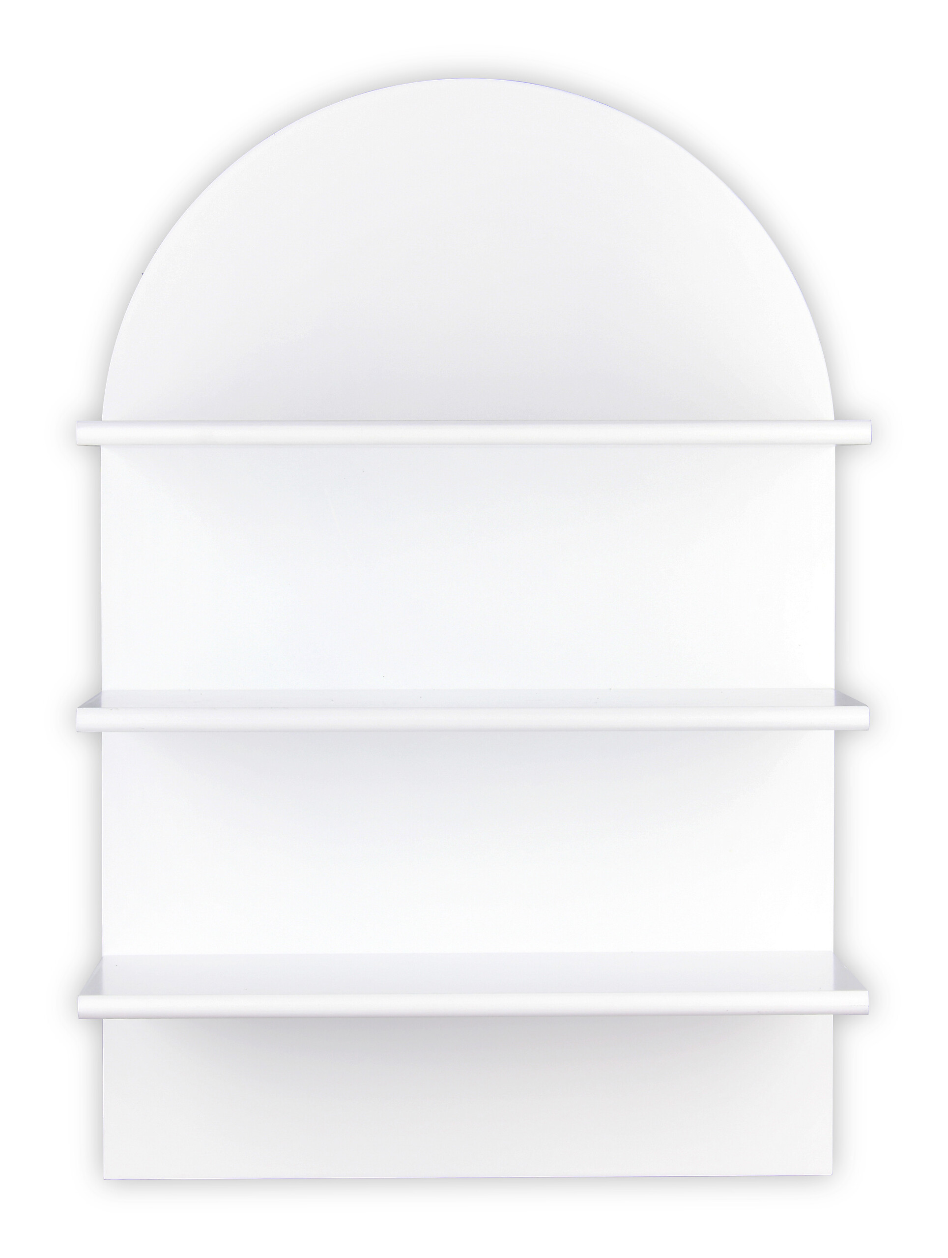 Wandregal Alba weiß B/H/T: ca. 40x60x15 cm