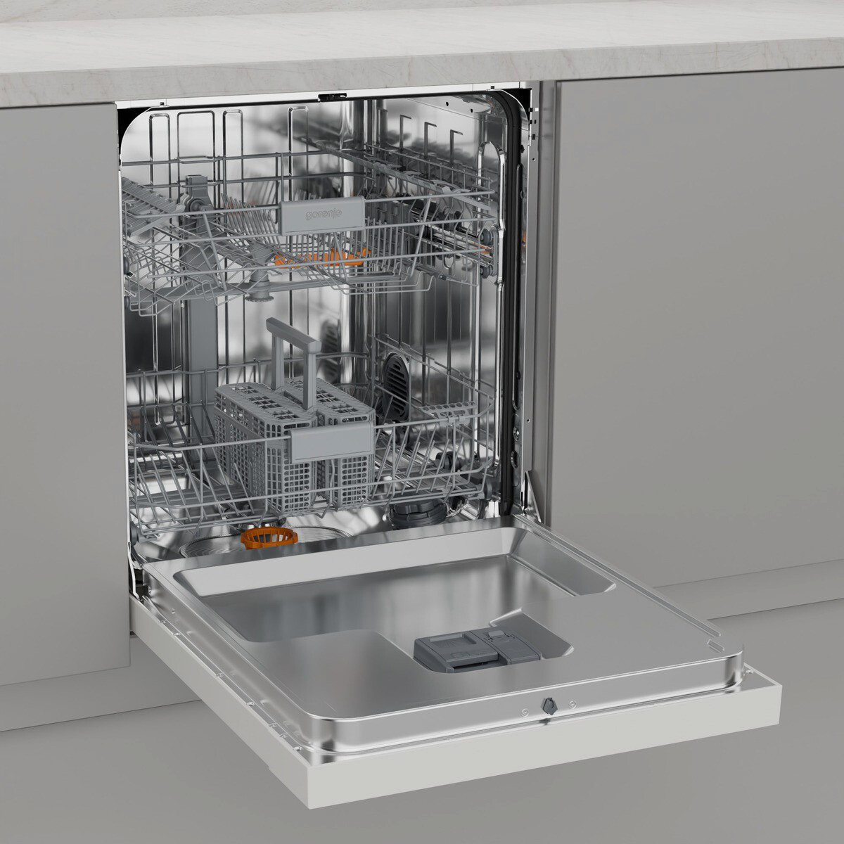 Gorenje Unterbau-Geschirrspüler GU642D90W weiß B/H/L: ca. 59,9x84,5x59,7 cm