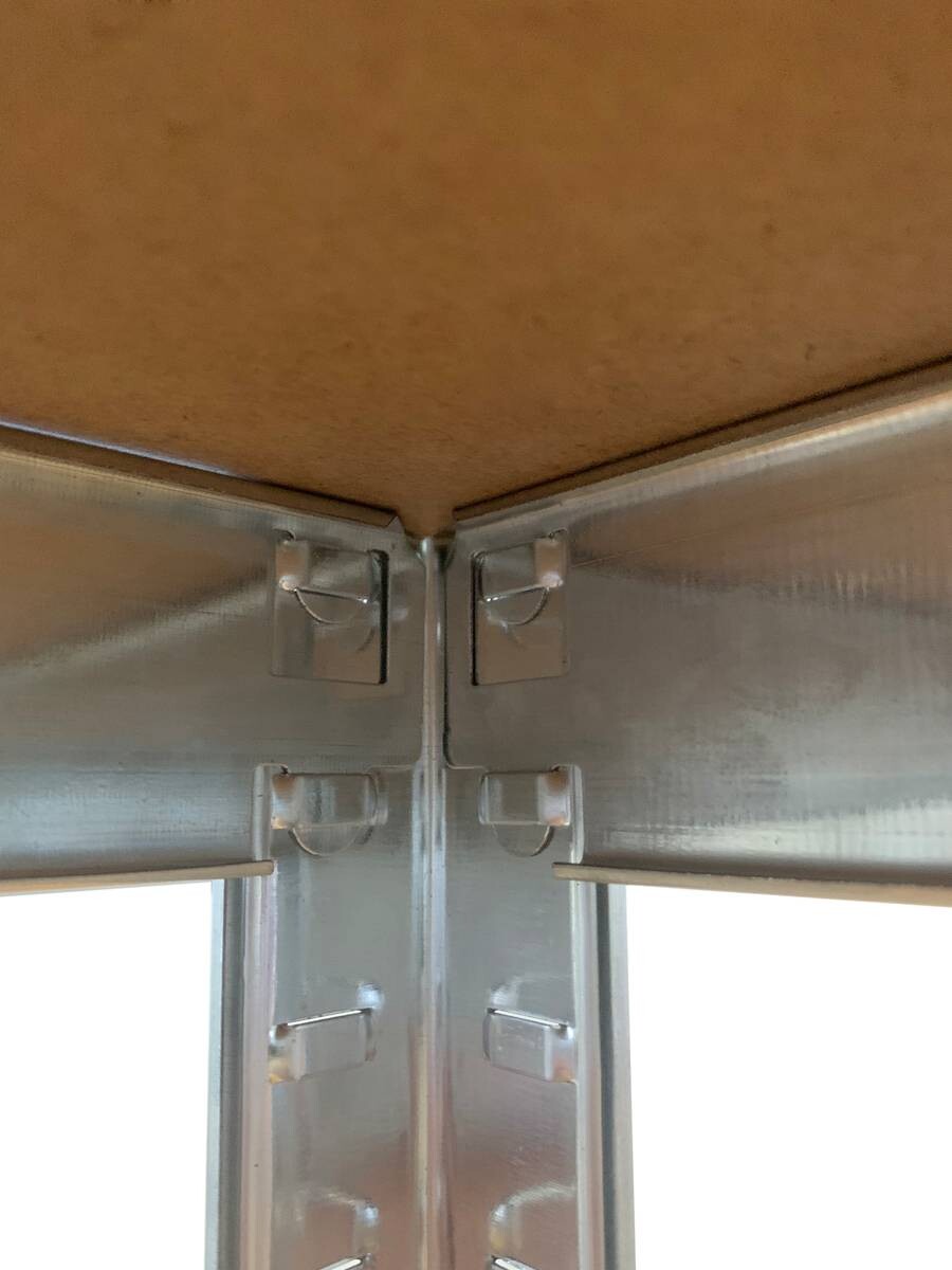 POCOline Schwerlaststeckregal verzinkt Metall B/H/T: ca. 90x180x40 cm