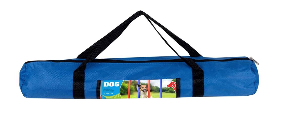 Pet Toys Agility Slalomset blau Kunststoff