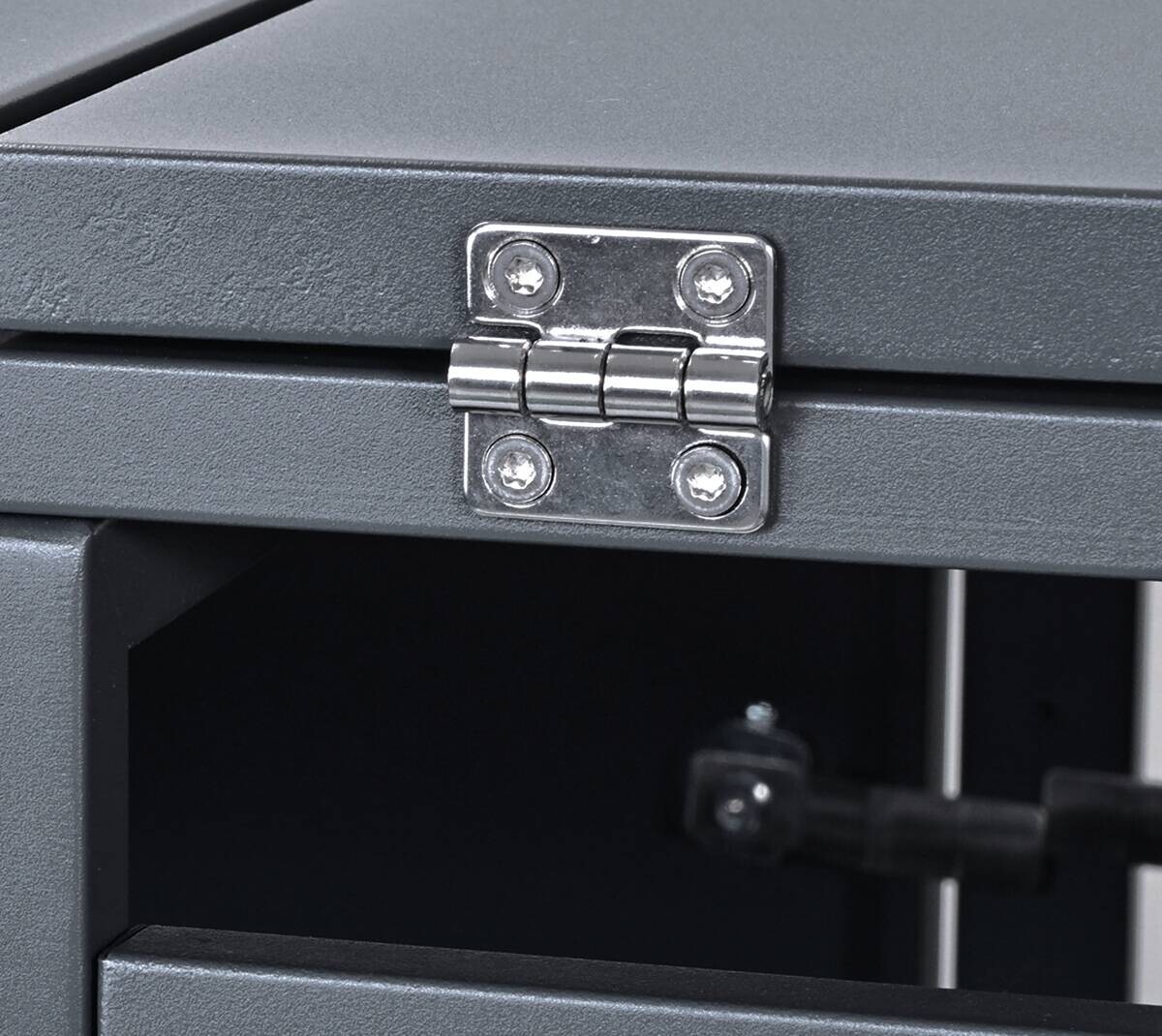 Westmann Mülltonnenbox Varius Holzoptik B/H/L: ca. 330x116x80 cm