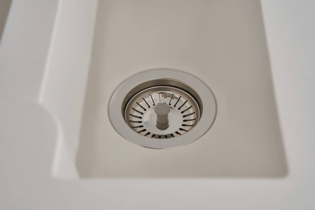 Respekta Einbauspüle Alineo 100 x 50 W weiß Quarzolite B/H/T: ca. 100x21x50 cm