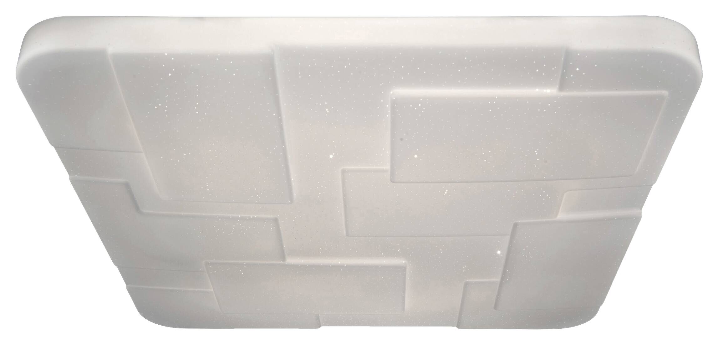 Näve Leuchten Deckenleuchte 1355023 weiß Kunststoff Metall B/H/T: ca. 54x6,5x54 cm null 1 Brennstellen