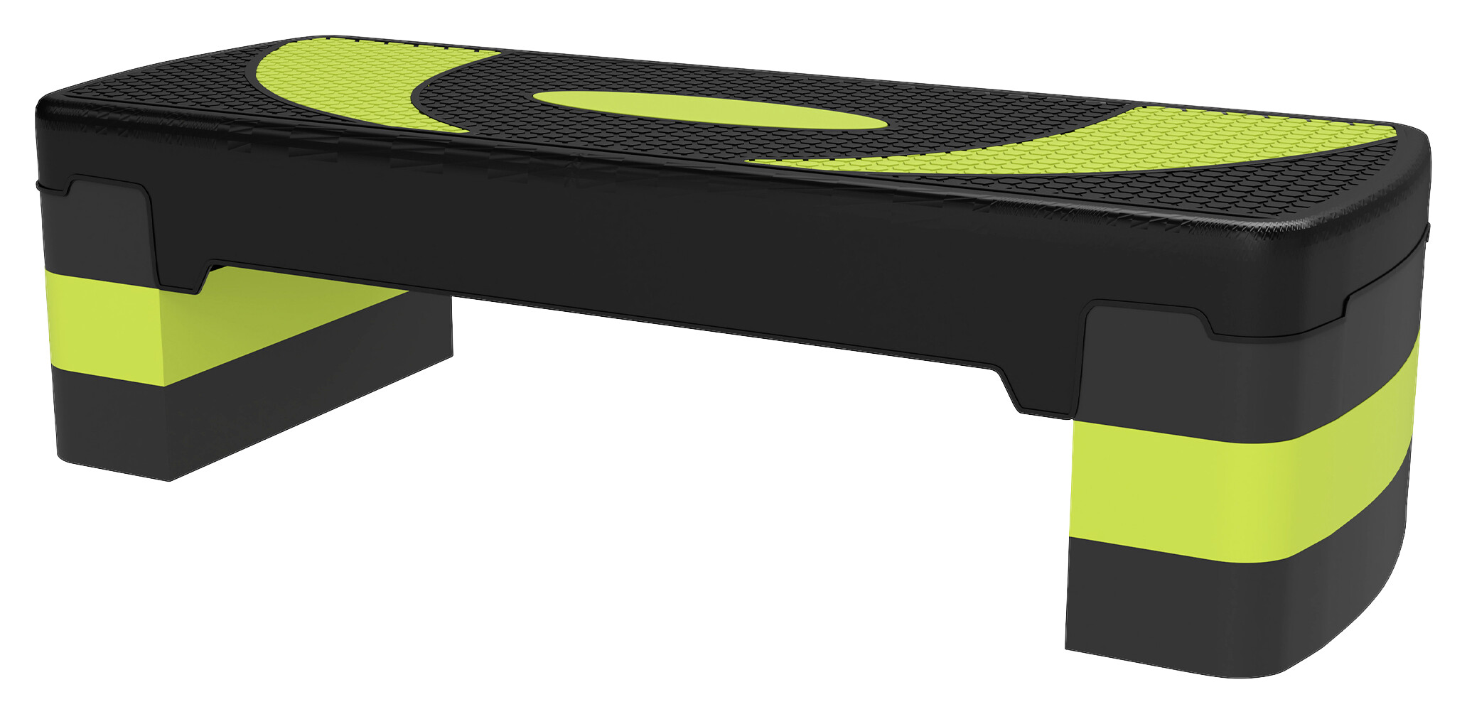 HOMCOM Steppbrett grün Kunststoff B/H/L: ca. 31x20x80 cm