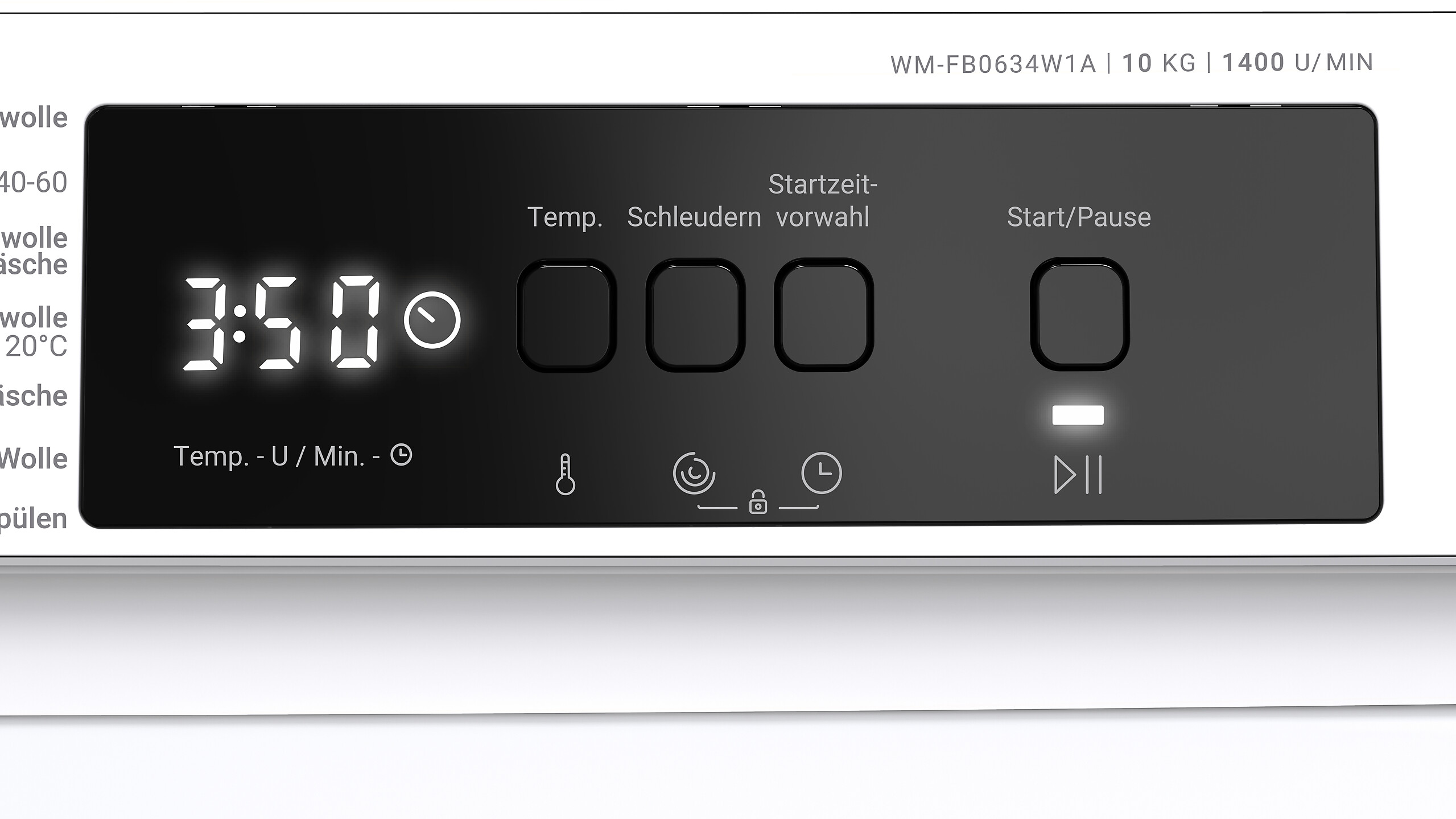 Daewoo Waschmaschine WM-FB0634W1A-DE weiß B/H/T: ca. 59,7x84,5x58,2 cm