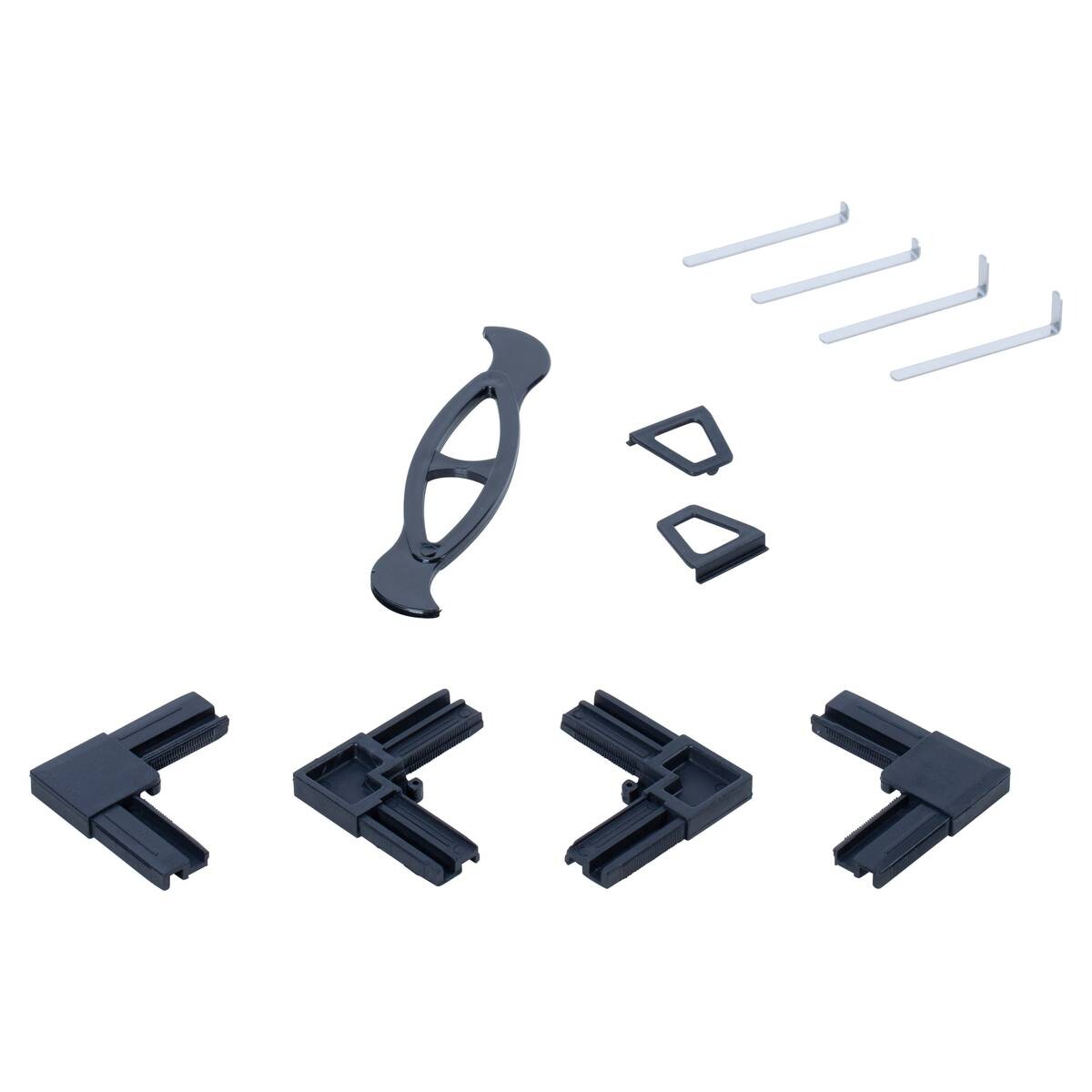 Fliegengitter anthrazit B/L: ca. 100x120 cm