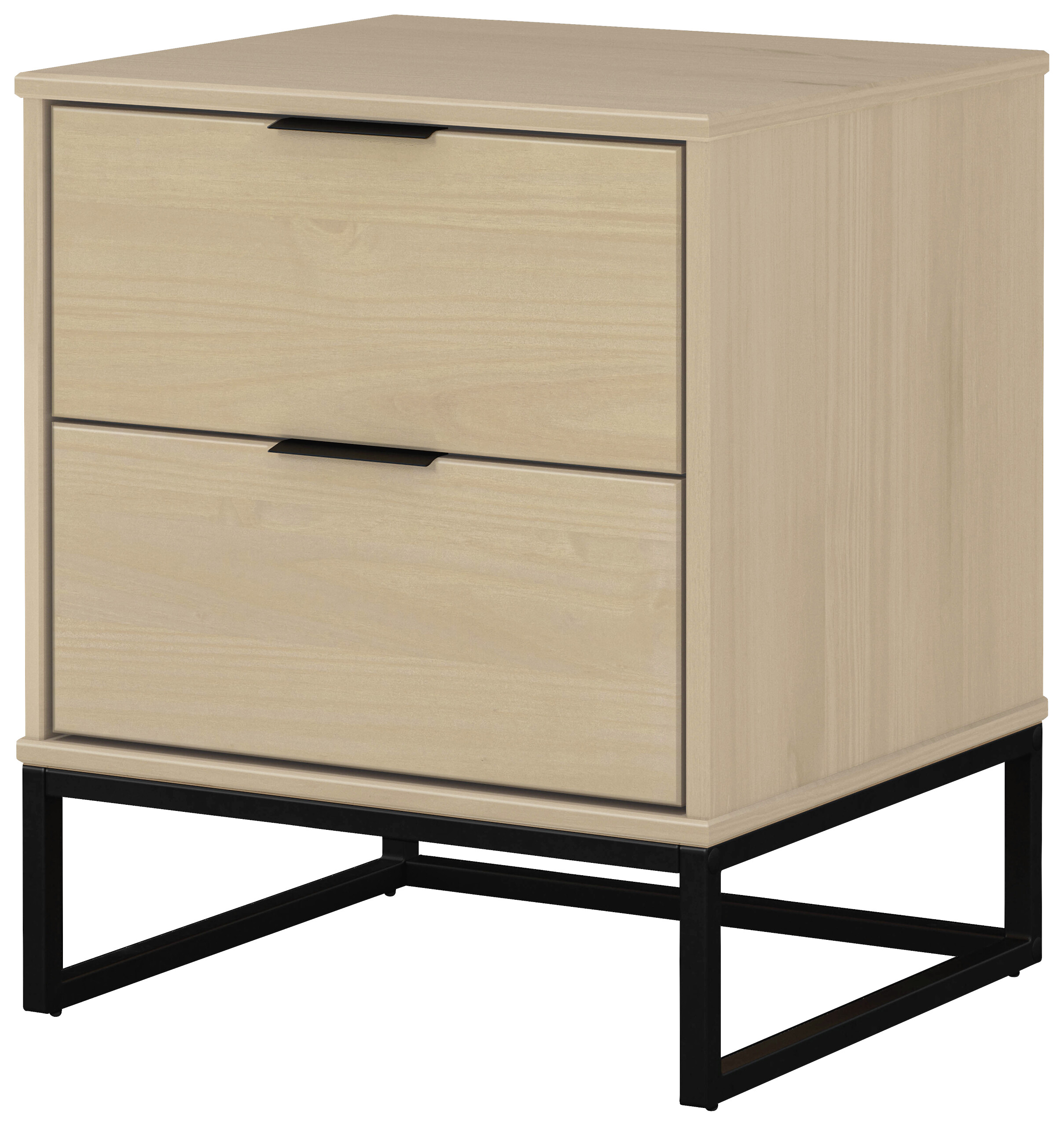 Kommode Luna 2S Oak B/H/L: ca. 45x58,6x50 cm