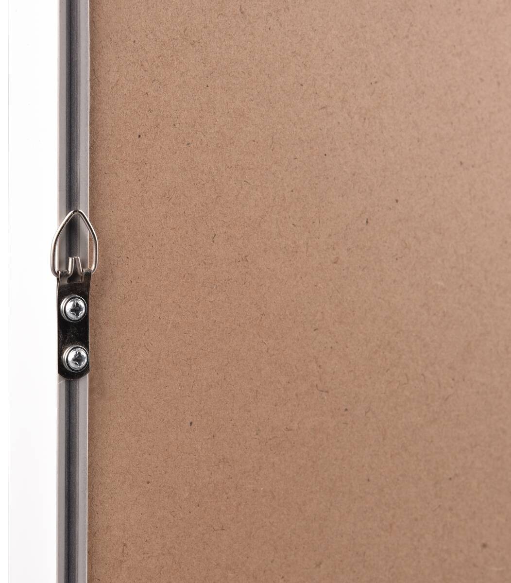 Rahmenspiegel Alea weiß B/H: ca. 32x124 cm