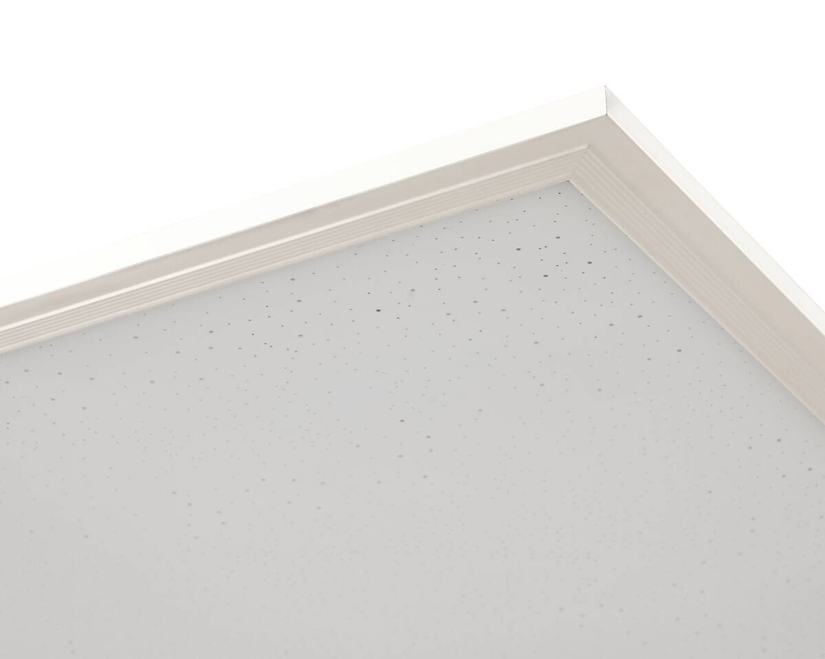 Nolo Deckenleuchte Starry weiß Metall Kunststoff B/H/L: ca. 39,5x6,5x39,5 cm