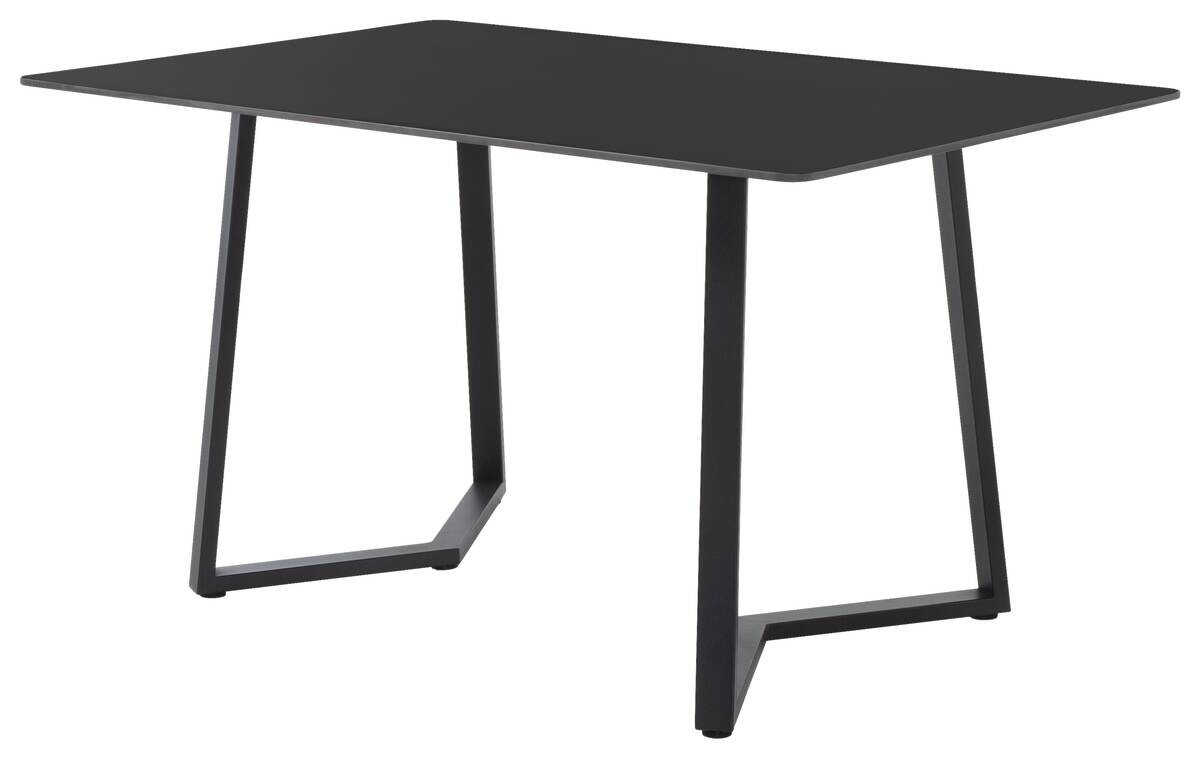 Esstisch schwarz B/T: ca. 140x90 cm