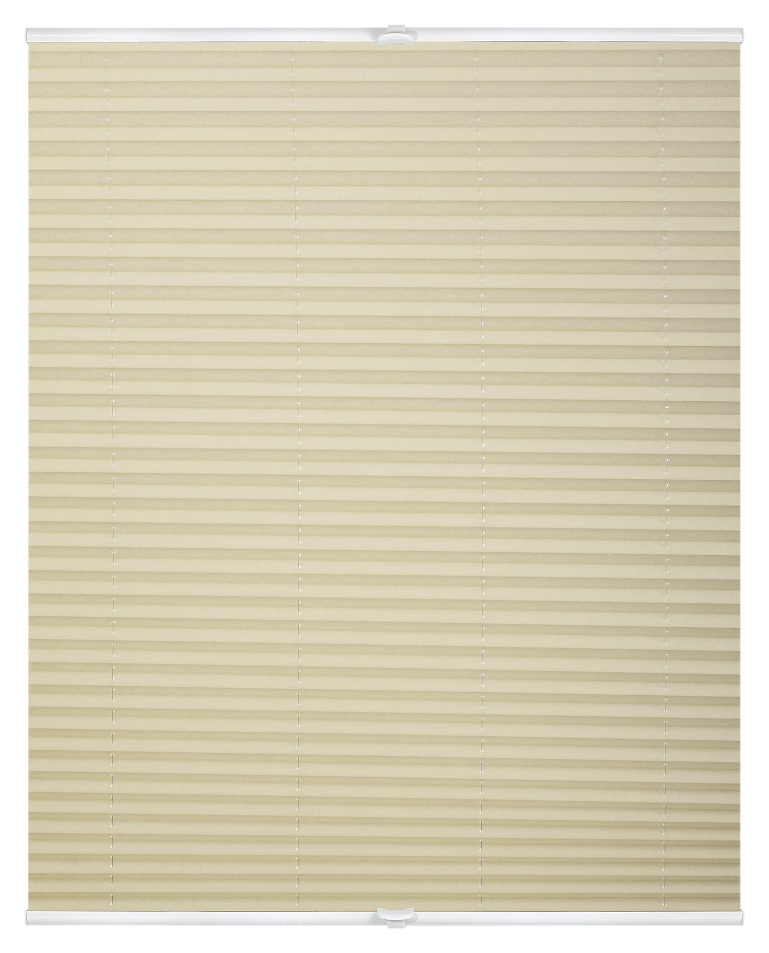 LICHTBLICK Spannplissee creme B/L: ca. 45x130 cm