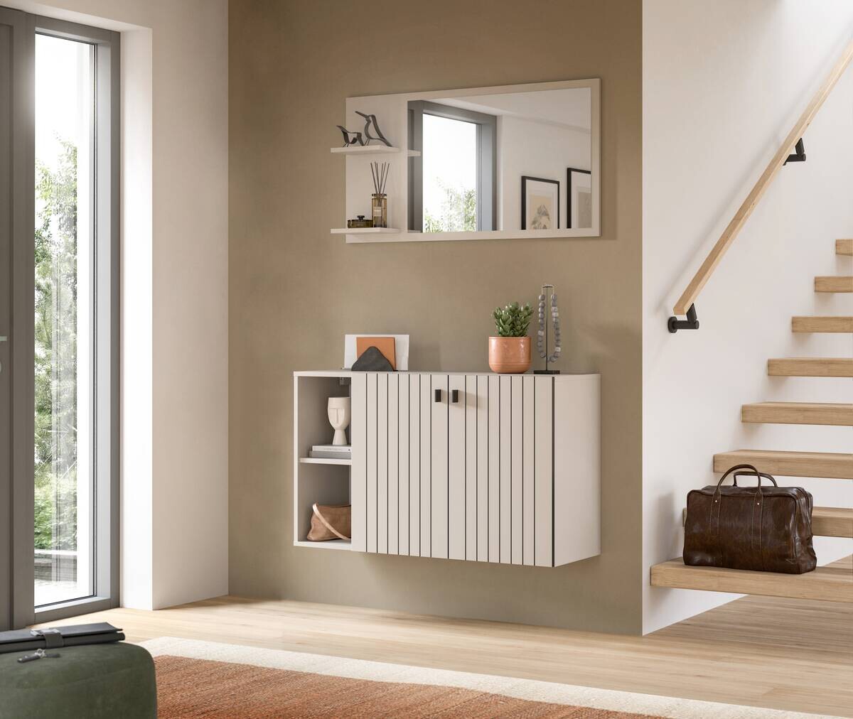 Schuhschrank STATION Cashmere B/H/T: ca. 106x63x37 cm