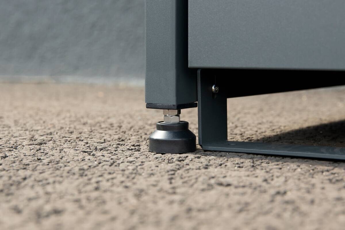 Westmann Mülltonnenbox Moderna anthrazit B/H/L: ca. 72x135x83 cm