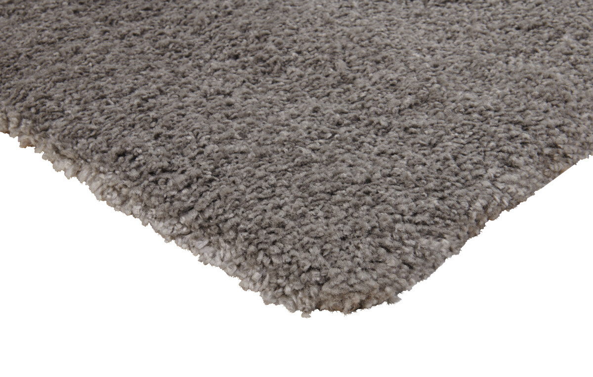 Hochflorteppich Pisa dunkelgrau B/L: ca. 120x170 cm