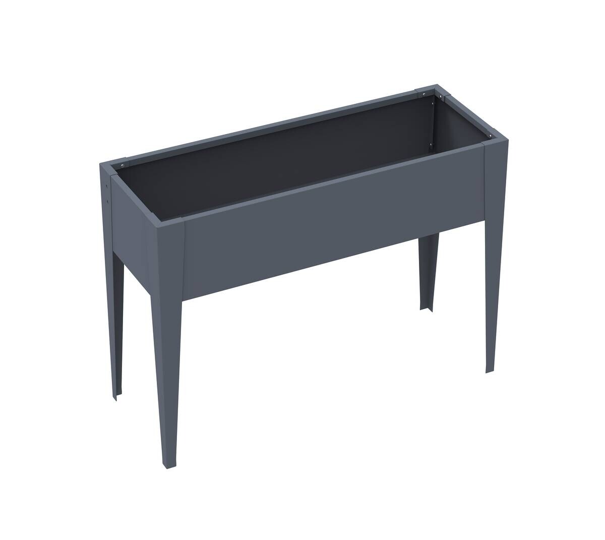 Westmann Hochbeet Vedura anthrazit Stahl B/H/L: ca. 100x80x30 cm