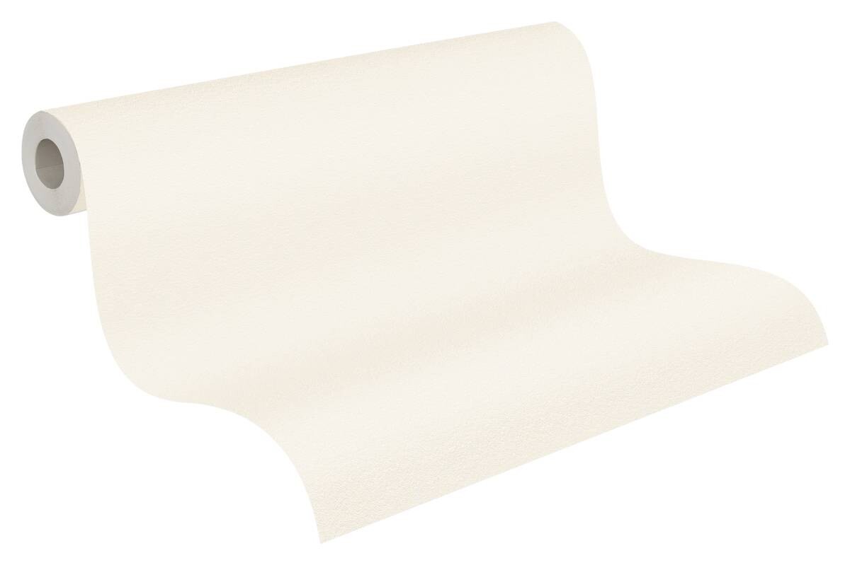 A.S.Creation Vliestapete Best of Vlies Uni weiß B/L: ca. 53x1005 cm