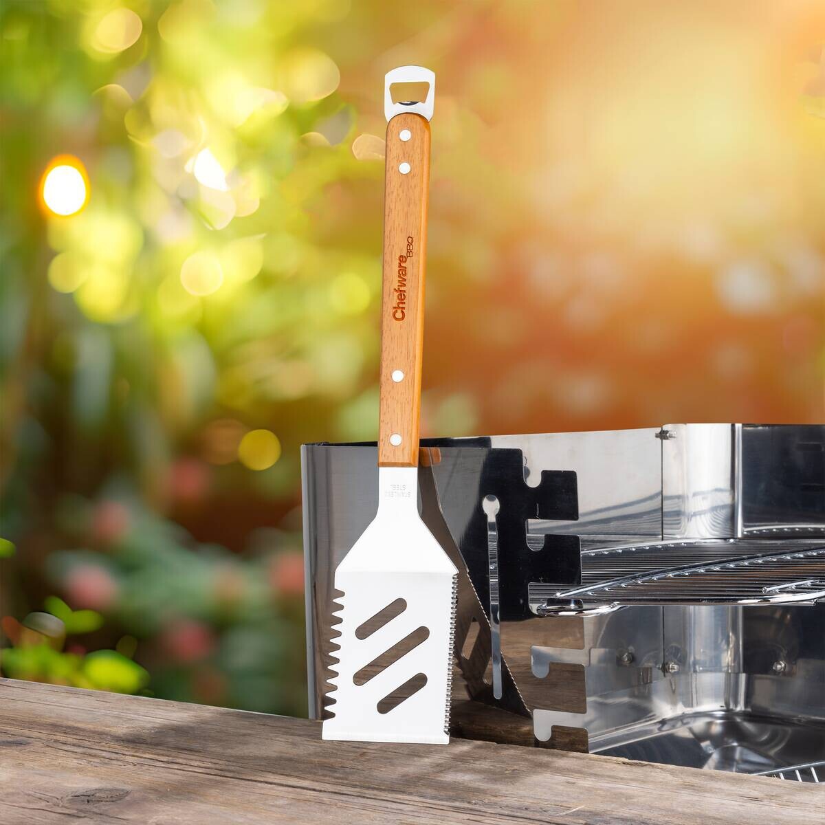 Grillzubehör Holz L: ca. 41 cm