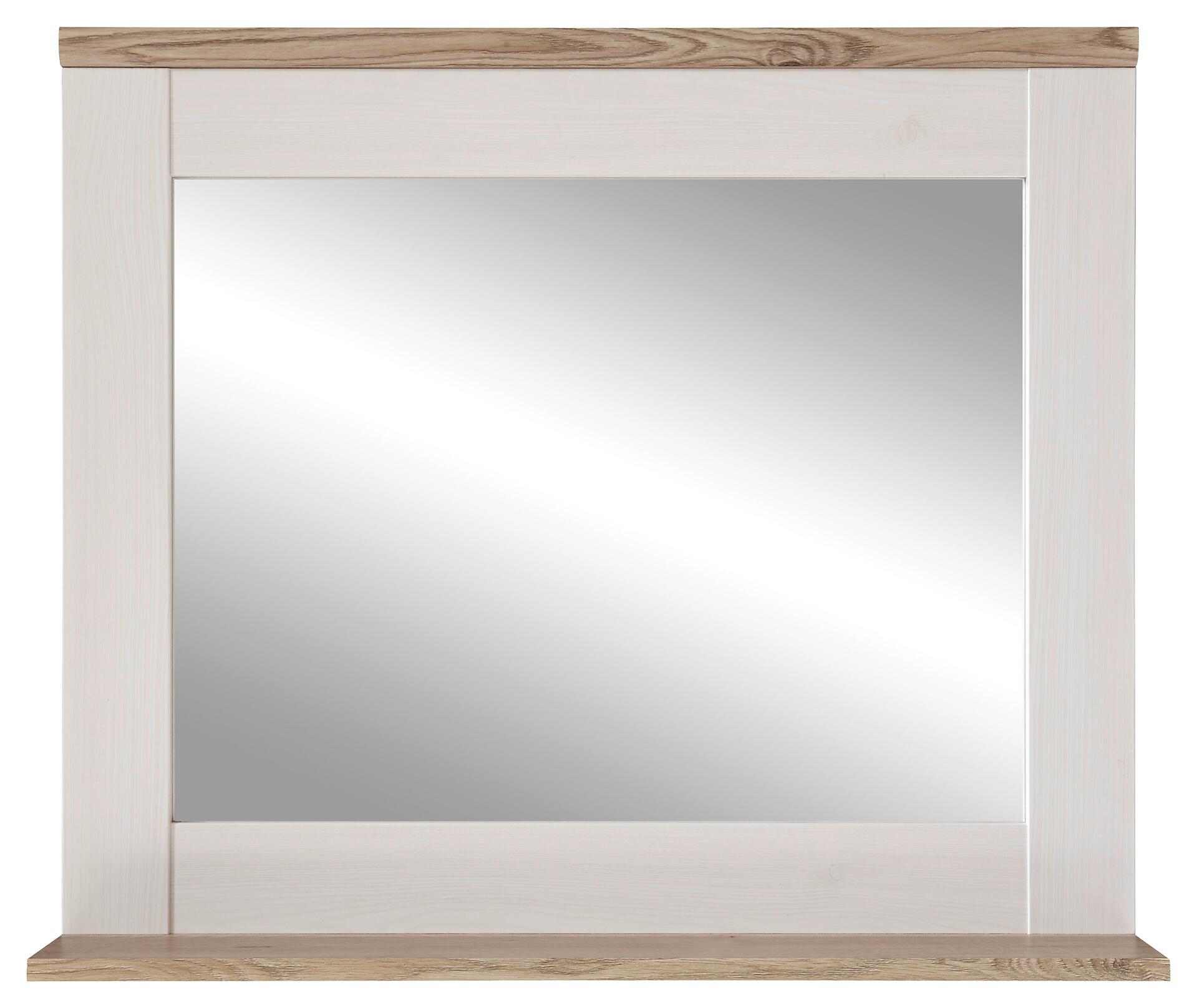 Wandspiegel Romance Sibiu Lärche Nachbildung Eiche San-Remo Nachbildung B/H/T: ca. 80x70x12 cm