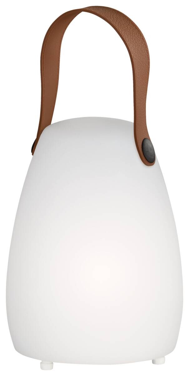 LED-Außenleuchte 850289 Ruby weiß H/D: ca. 16x12 cm