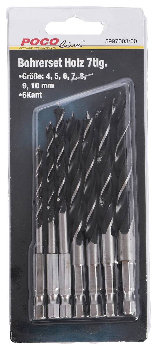 Bohrerset 7 tlg.