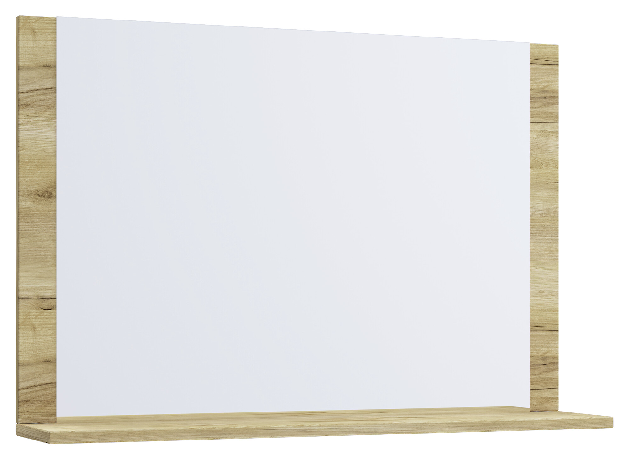 VCM Möbel Wandspiegel Lendas Eiche Honig B/H/T: ca. 80x65x17 cm