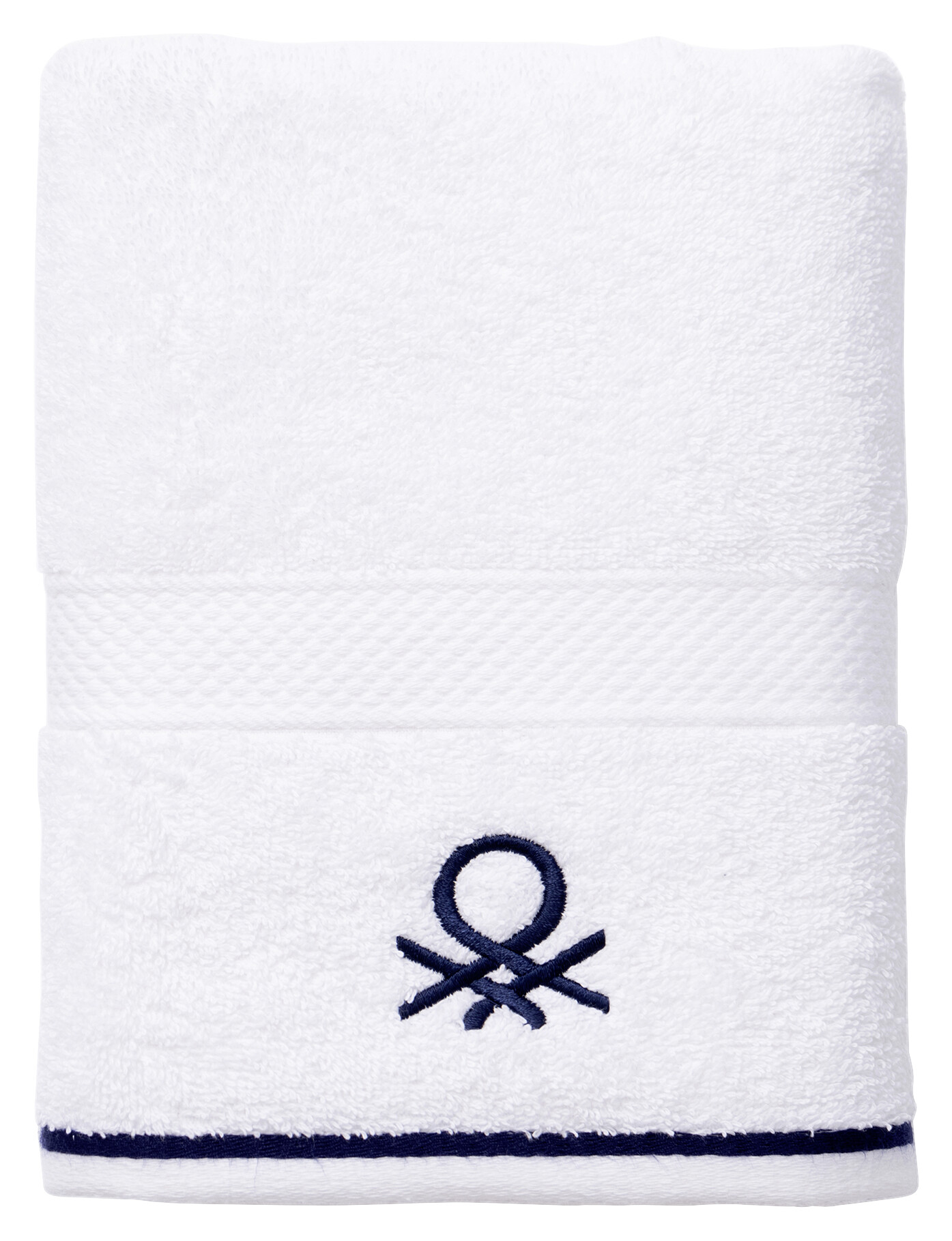 BENETTON Handtuch CORE weiß Baumwolle B/L: ca. 50x90 cm